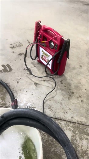 Heater core flush with CLR