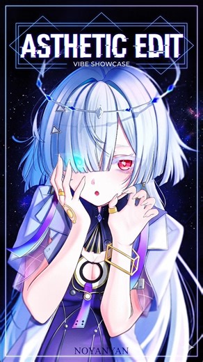 The Girl With Heterochromia Eyes ✨ | Aesthetic Anime Edit