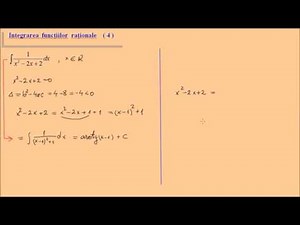 Integrarea functiilor rationale - exercitii rezolvate (4)