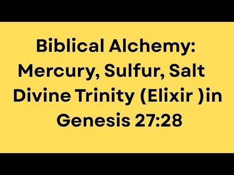 What the Bible Says About the Elixir & Philosopher’s Stone | வேதம் எலிக்சிர் பற்றி என்ன சொல்லுகிறது?