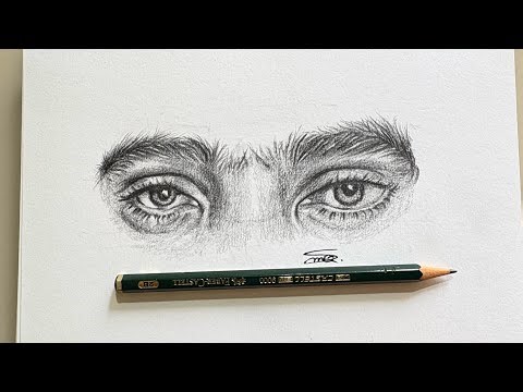Hyperrealastic Eye Drawing | Step- By- Step Drawing Tutorial