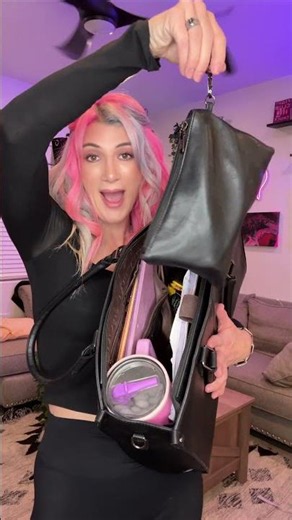 Ditch your backpack for a luxury, professional laptop bag! That literally holds everything!!