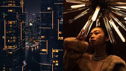 Gold color in design - HTML Template by Nicepage