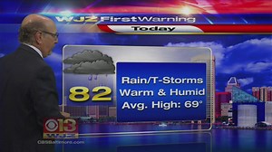 WJZ First Warning Weather: A rainy start to your day and Marty Bass follows the path of Nate in your First Warning Weather. | WJZ-TV | CBS Baltimore