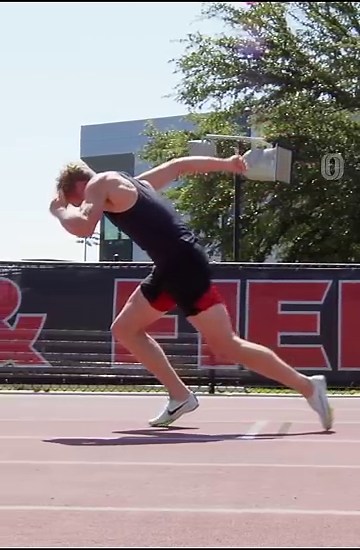 Matthew Boling Block Start - super slow motion