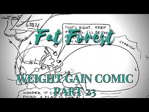 MIA GAINER GIRL - FAT FOREST - WEIGHT GAIN COMIC PART 23