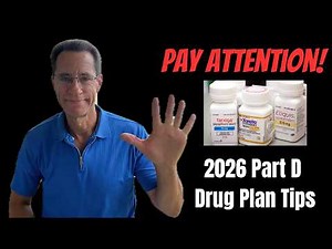 The Top 5 Things You NEED TO KNOW About 2026 Part D Drug Plans!