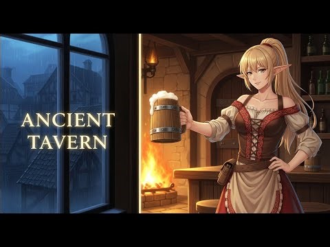 Medieval Tavern Ambience | D&D Fantasy Tavern Music and Peaceful Celtic Background for RPG