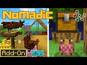 Bedrock Nomads Unite! | Nomadic Add-On | Minecraft Marketplace Showcase