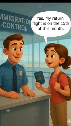 Airport Immigration English Conversation | Speak Confidently at the Airport ✈️