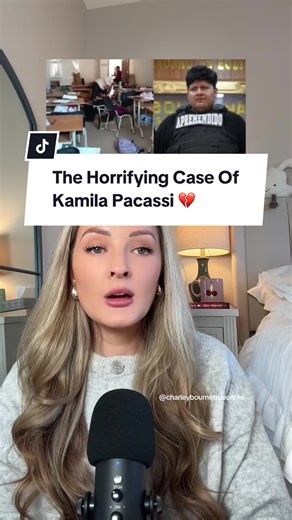 The Horrifying Case Of Kamila Pacassi 💔 She was attacked in a classroom full of students.. Edwin Huanca launched a vicious attack on her for ‘rejecting him’. The crime shocked the entire nation. #truecrimetok #truecrimetiktok #truecrimestory #truecrime #crimetiktok true crime story true crime storytime