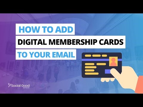How to add digital membership cards to your email