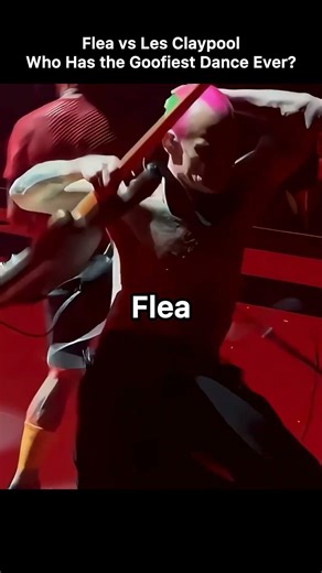 Flea vs Les Claypool: Who Has the Goofiest Dance Ever? #bassguitar #bass #bassfeatured