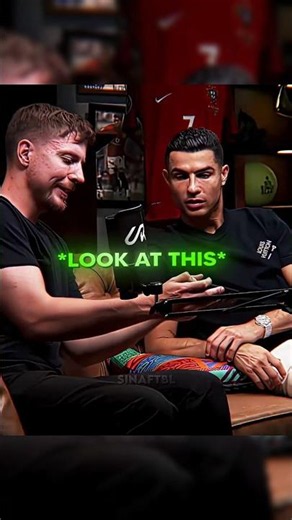 👑 Ronaldo Meets MrBeast 🤯 Epic Moment #Shorts #Ronaldo #MrBeast #CristianoRonaldo #MrBeastShorts Rc7