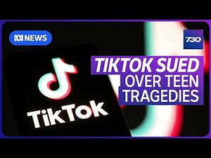 Devastated families launch legal action against TikTok | 7.30
