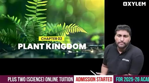Plus One Botany _ Chapter 2 - Plant Kingdom _ Xylem Plus One