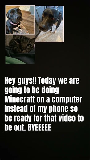 Minecraft on a computer instead of my phone today!!!!