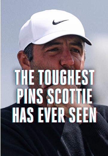 Scottie Scheffler on Aronimink's Tough Pin Placements