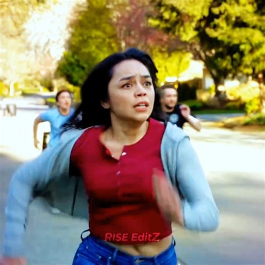 A garbage truck took her away.