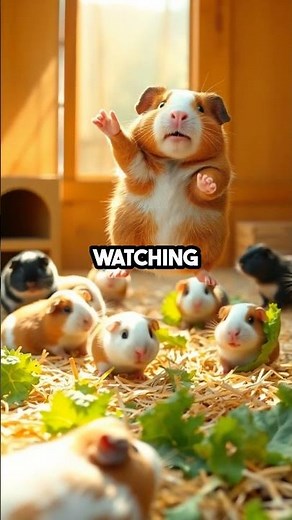 Guinea Pig Popcorning: The Cutest Joy Jump You’ll See! 🐹✨