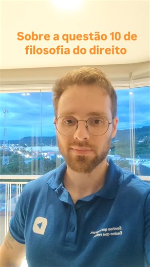 Douglas Azevedo on Instagram: "Vamos de recurso na questão 10 de filosofia do direito pessoal! Breve posto as razões!"