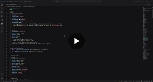 Calculator Web App Development with HTML CSS JavaScript | Kanak Didpaye posted on the topic | LinkedIn