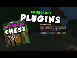 CaseOpening - MysteryChest Plugin 🎁 - Kisten mit Gewinnen in Minecraft !🥳