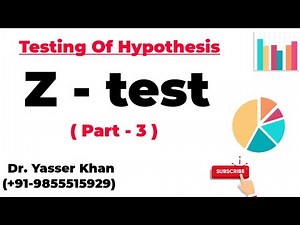 Large Sample Tests - Z test ( Part - 3 )