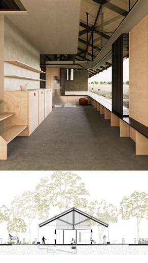 Terraviva Competitions on Instagram: "🌟 Community’s Choice Awards: Support this project! ❤️ Like this Reel to give them your vote! 👉 Follow @terravivacompetitions to see more inspiring designs! LA MADRESELVA “Community’s Choice Award” Nominee 90765 "ALONE TOGETHER" by Nima Ghanei, Hossein Fathi Roudsari [IRAN] @nimaq_, @mojtabafathi_architect - #terraviva #terravivaeffect #architecturecompetition #argentina #pampas #gauchos #retreat #countryside #renovation #landscape #architecturelovers #desi