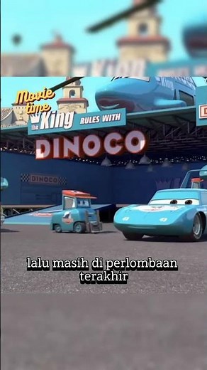Pixar easter egg in the first cars.
