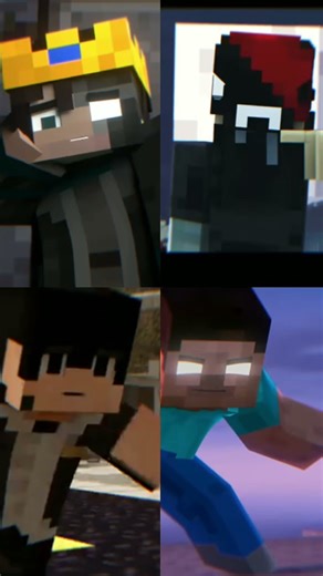 collab ber 4 steve dream herobrine evoker #minecraft