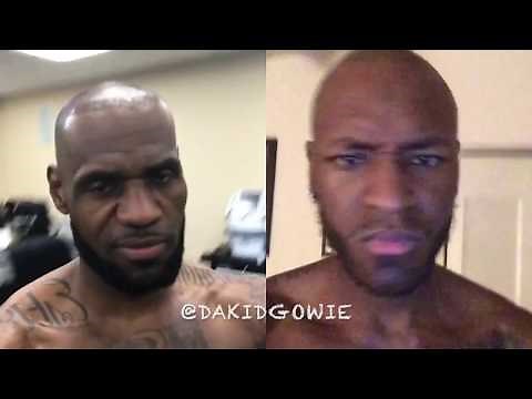 #LeBronJamesChallenge (@DaKidGowie)