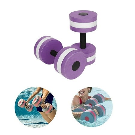 Aquatic Dumbbell Set, 1 Pair Water Dumbells Pool Resistance Water Fitness Equipment Foam Dumbbell Water Aerobics Fitness Equipment for Weight Loss - Walmart.ca