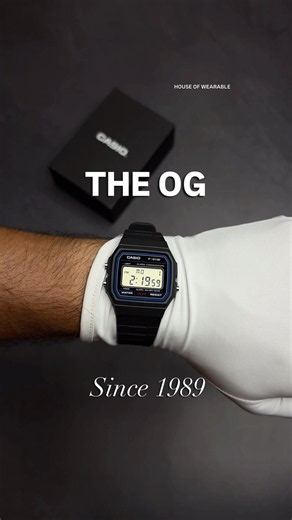 You're Not A Collector Without This — Casio F91W