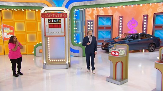 Maybe you can resist Temptation, but you probably can't resist smiling at this winning moment. 😁 #TemptationTuesday | The Price Is Right