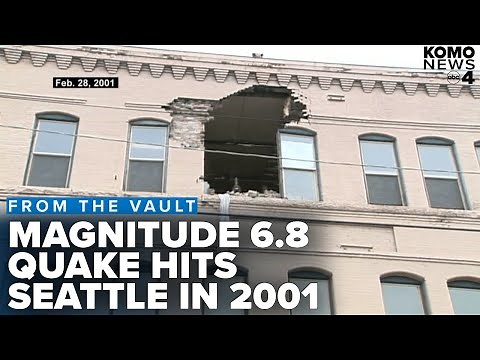 24 years ago, 6.8 magnitude Nisqually quake shook Puget Sound region