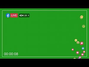 facebook live template green screen copyrightfree 30 min timer ⌛