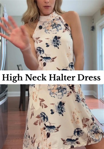 This high neck halter dress though ✔️ absolute perfection. #highneckdress #springdresses #floraldress #dress #halterdress #whitedress #dressesforsummer #womensfashion #modestdresses #springfashion #casualoutfits #sleeveless #shortdress #springoutfit #affordableoutfits #dresswithpockets #pocketdress #sundress #prettydress #ttsdelightnow #ttsfashionfam #womensfashion #ttslevelup #creatorsearchinsights Dresses for summer High neck dress Classy halter neck dresses fashion over 30 for women 2025 Flor
