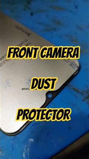Stop Camera Dust Forever! (Front Camera Dust Protector Review & Install