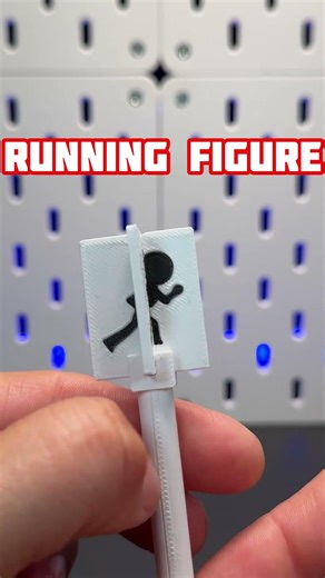 3D Printed Running Figure #3dprint #3dprinting #satisfying #howto #toys