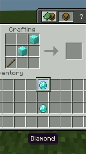 Minecraft custom diamond sword 🗡️ #minecraft