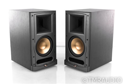 Klipsch Reference Series RB-61 Bookshelf Speakers; Black Ash Pair; Ref IV