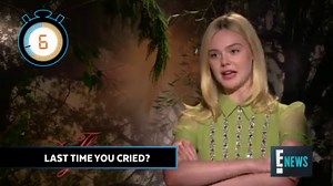 Elle Fanning Is Unrecognizable Dressed Up as Brad Pitt in His “Beard Bead Phase”
