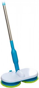 Best-of-tv-Dweil-Duo-Spinner-gemotoriseerd-aluminium-blauw | bol