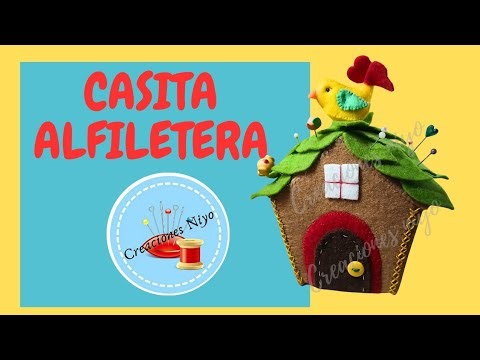 Alfiletero * casita alfiletera