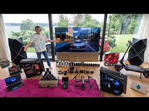 I show you my €500,000 worth of tech.