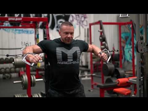 How to do a Standing Cable Chest Press for Strong Chest and Core | Tiger Fitness