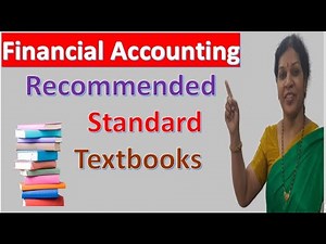 Recommended Text Books for Financial Accounting