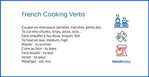 50 French Cooking Verbs 🥘