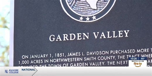 Texas historical marker officially honors Garden Valley’s past